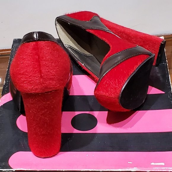 Designer block heels shoes - Picture 2 of 3